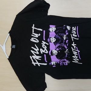 Fall Out Boy 2018 Mania Tour T-Shirt Small Unisex